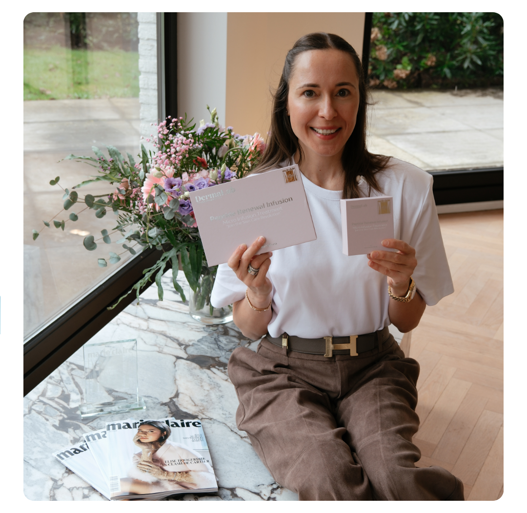 Onze Peptide Renewal Micro Infusion wint de Marie Claire Prix d'Excellence de la Beauté 2026