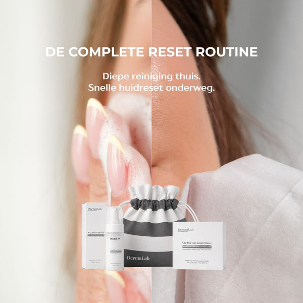 Prep & Reset Cleanser & On-the-Go Reset Wipes